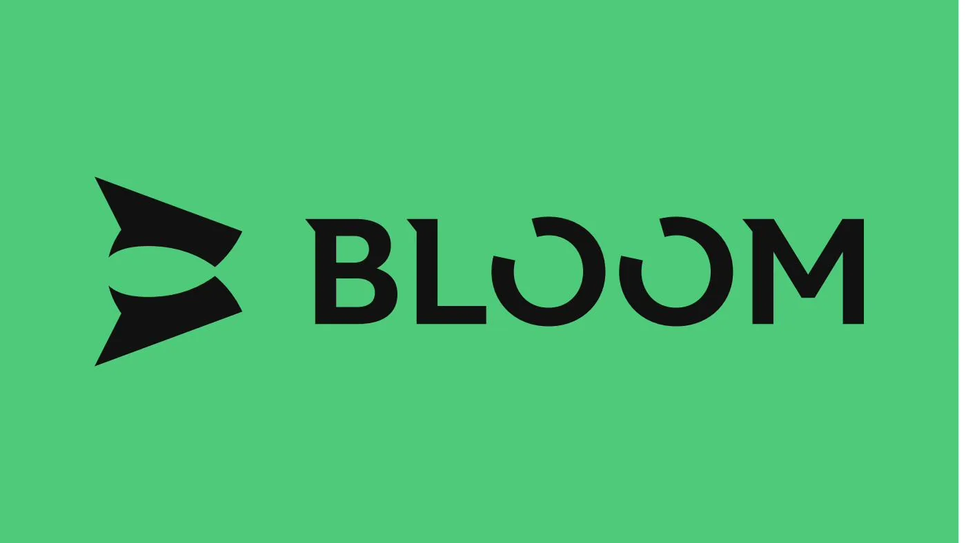 Bloom logo lockup