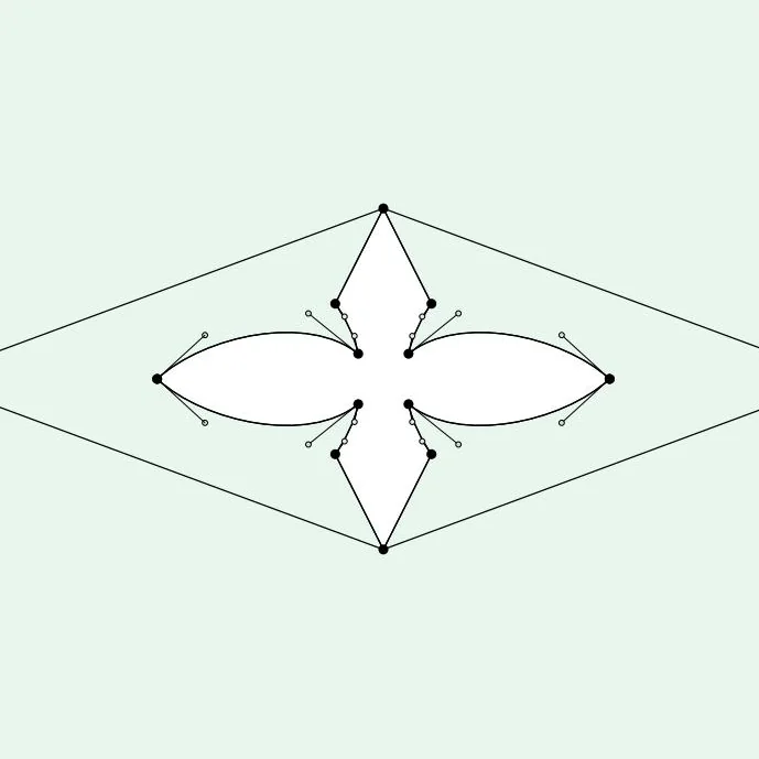 Geometric construction of the Bloom symbol