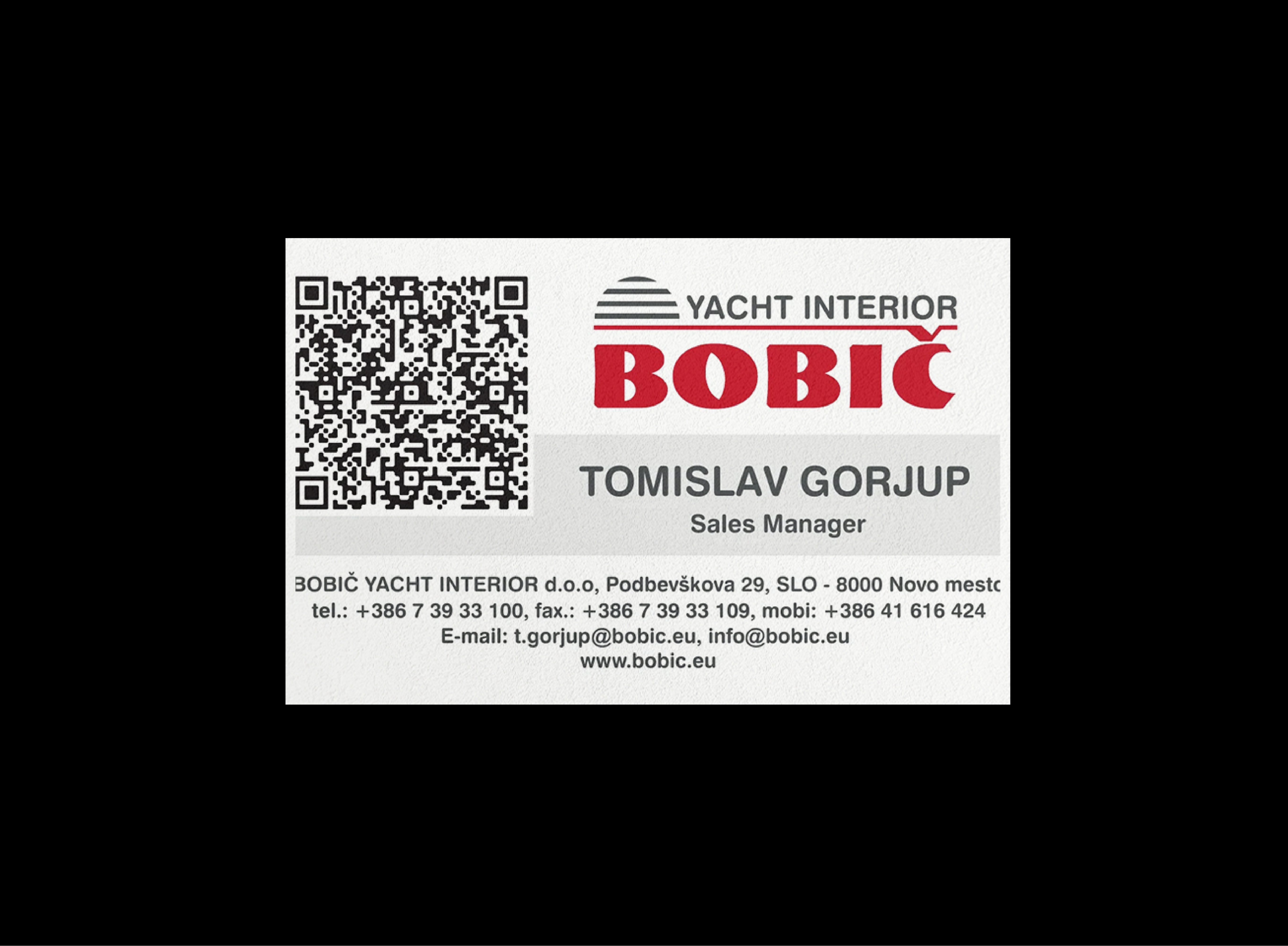 Old business card