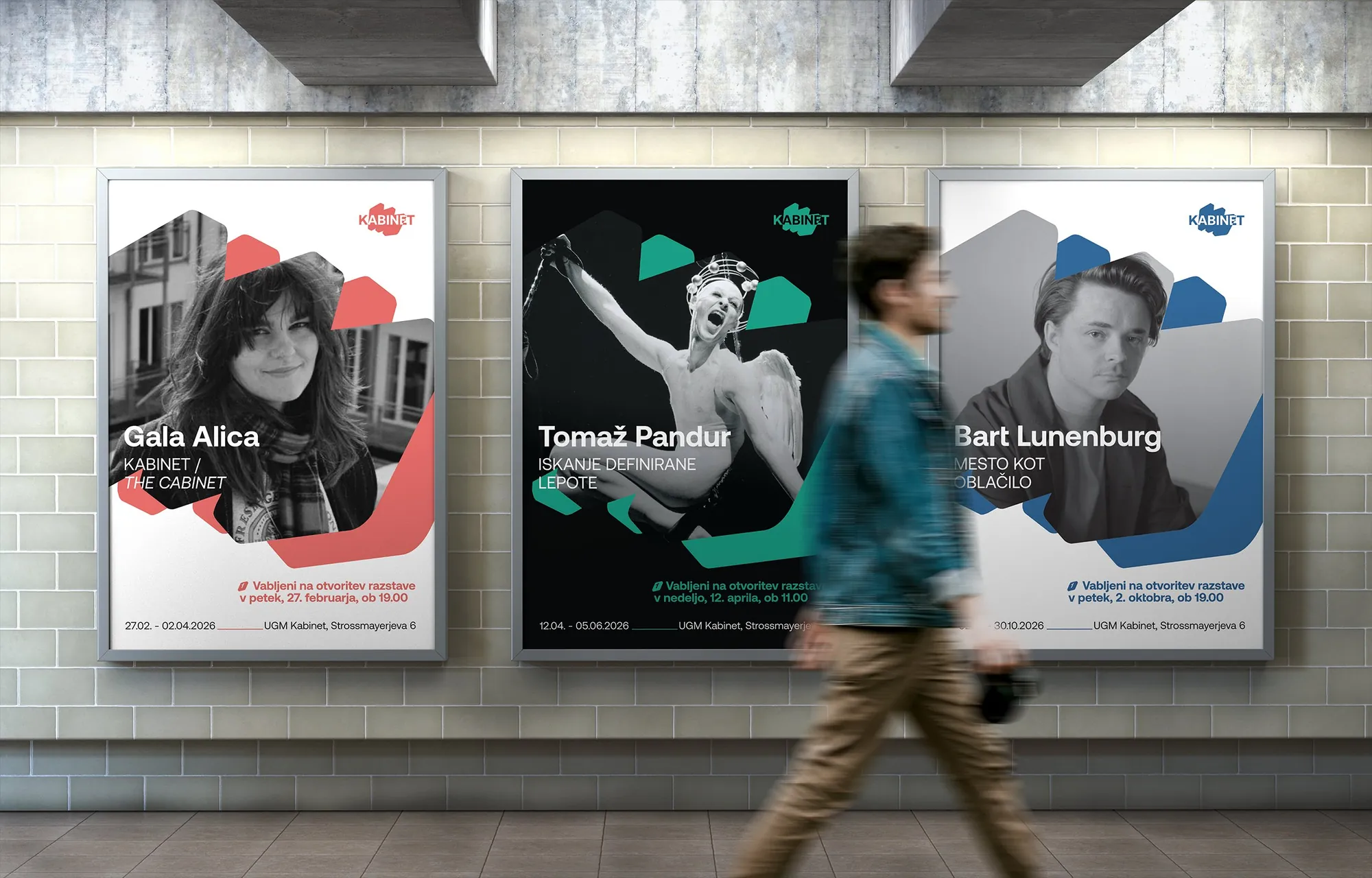 Kabinet exhibition poster series